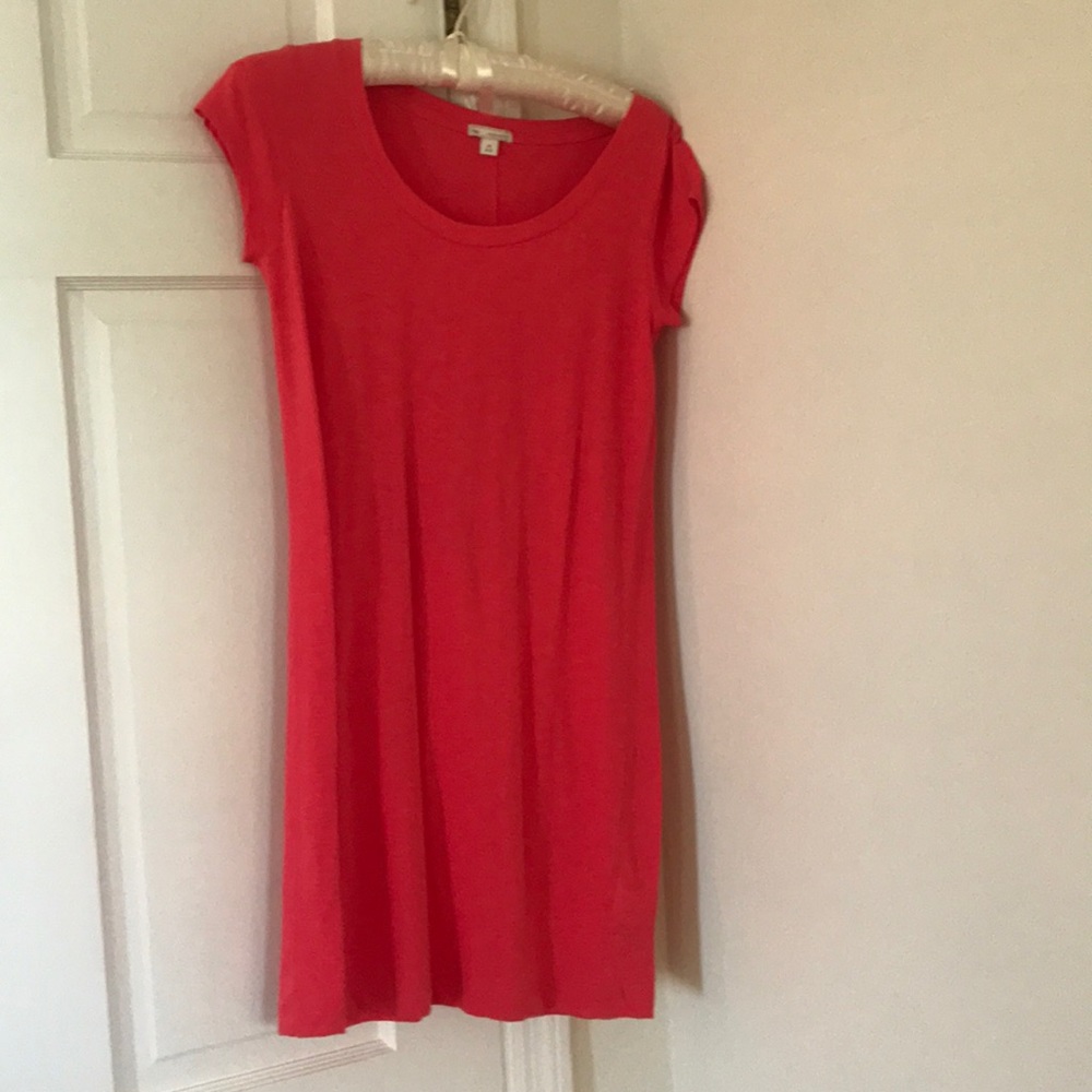Gap Pinkish Red Tshirt Dress